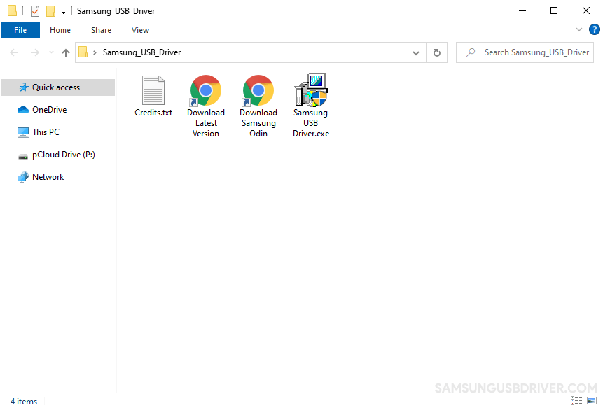 Samsung Driver Extracted