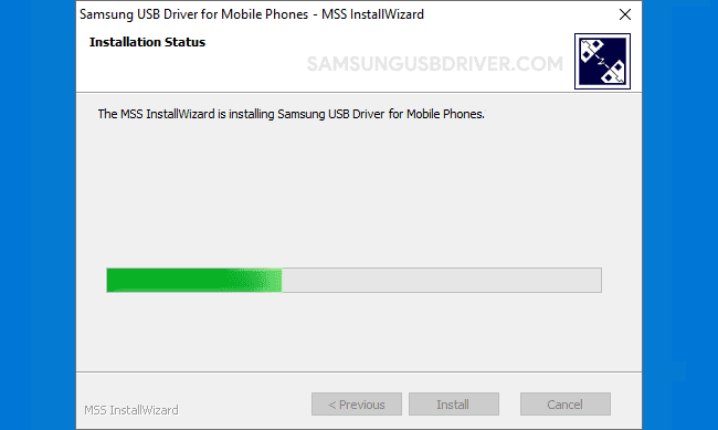 Samsung Driver Installing