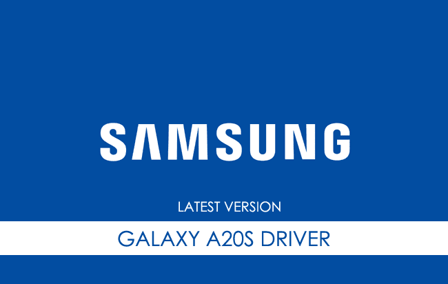 Samsung Galaxy A20S USB Driver