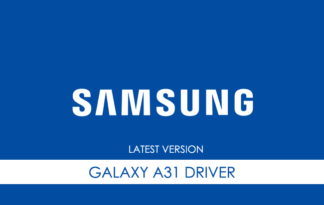Samsung Galaxy A31 USB Driver