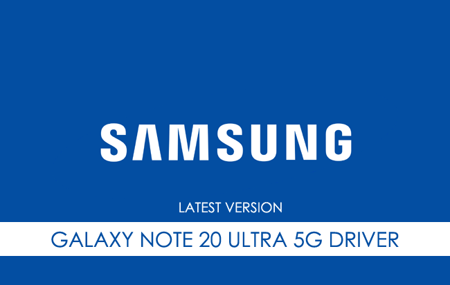 Samsung Galaxy Note 20 Ultra 5G USB Driver